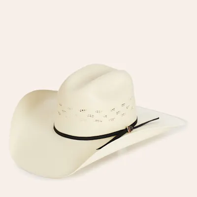 Justin Walker Natural Vented Straw Cowboy Hat