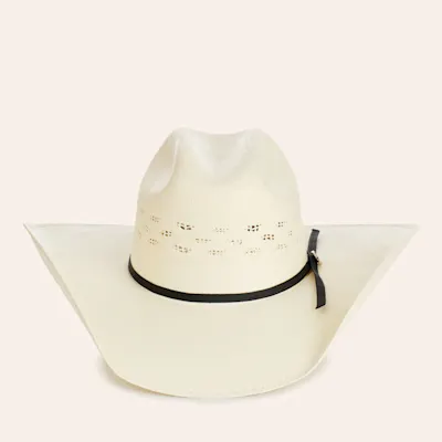 Justin Walker Natural Vented Straw Cowboy Hat