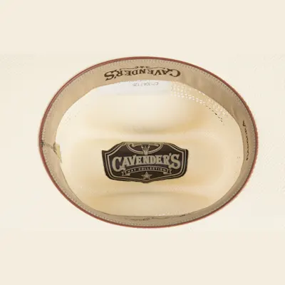 Cavender's Collection Bangora Ivory Cattleman Crown Cowboy Hat