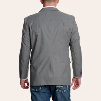 Red Sky Men's Prescott Gray Western Blazer