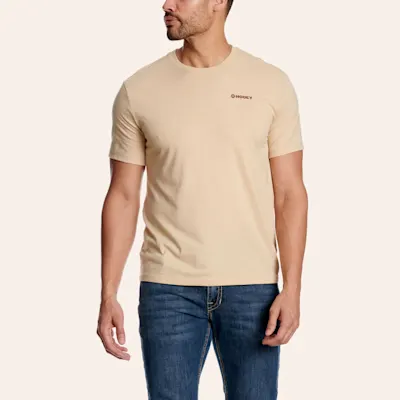 Hooey Men's Western OG Beige Graphic T-Shirt