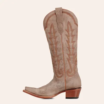 Circle G By Corral Women's Sand Stitched Snip Toe Cowboy Boots