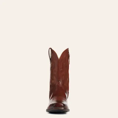 Ariat Men's Bodie Bitter Brown Zip Square Toe Cowboy Boots