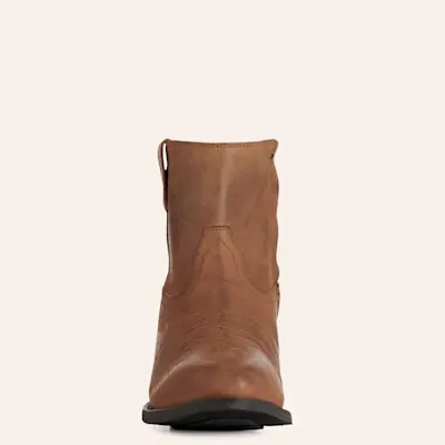Laredo Men’s Cabrera Brown Zip Round Toe Cowboy Boots