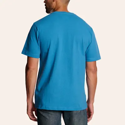Carhartt Men's Horizon Blue Heavyweight Loose Fit T-Shirt