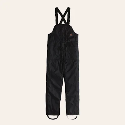 Walls Men's Blizzard Pruf Midnight Black Insulated Bib Overall - Big & Tall