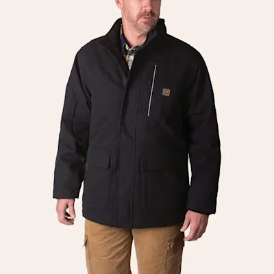 Walls Men's Cypress Midnight Black Insulated Duck Work Coat