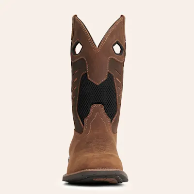 Double H Men's Phantom Rider Tan Wide Square Toe Work Boots