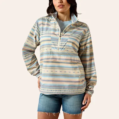 Ariat Women's Whisper Sunset Serape Stripe Print Pullover