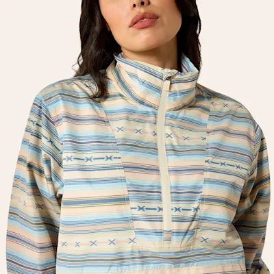 Ariat Women's Whisper Sunset Serape Stripe Print Pullover