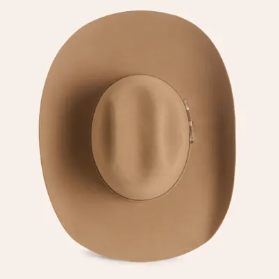 Cavender's 3X Duncan Fawn Cattleman's Crown Premium Wool Cowboy Hat