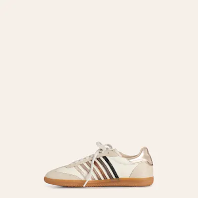 Shushop Women's Stevie White Almond Toe Casual Shoes