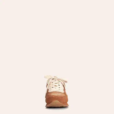 Roper Women's Giddyup Jogger Cognac Steer Head Print Casual Shoes