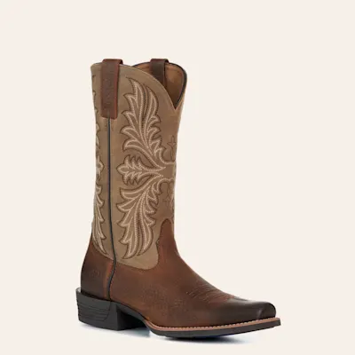 Ariat Men's Earth Brown Bomber Narrow Cutter Toe Cowboy Boots