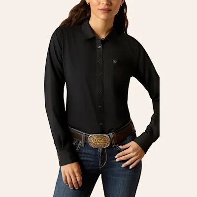 Ariat Women's Kirby Pro Black Western Shirt