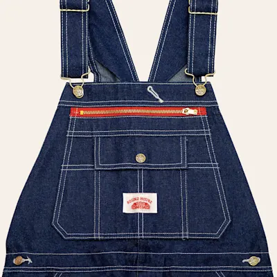Round House Denim Bib Overalls