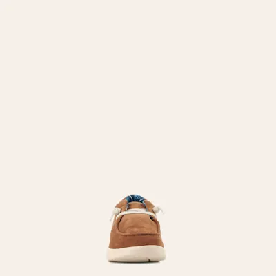 Ariat Men's Hilo Chestnut Suede Moc Toe Casual Shoes