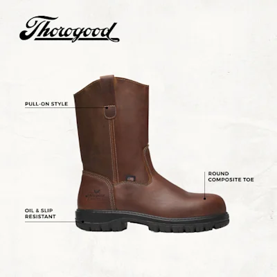 Thorogood Men's Genesis Series Bourbon Composite Round Toe Work Boots