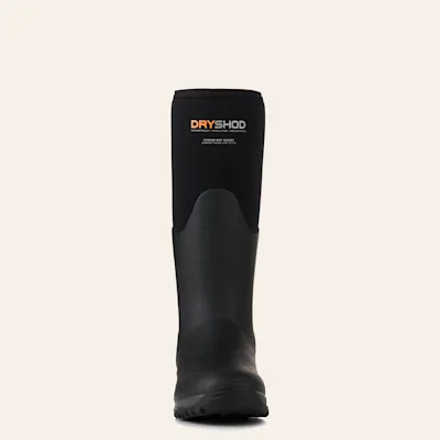 Dryshod Women's Legend MXT Gusset Black Waterproof Round Toe Rubber Outdoor Boot