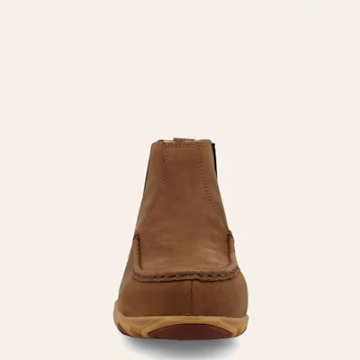 Twisted X Women's Brown CellStretch Round Composite Toe Chelsea Work Boot