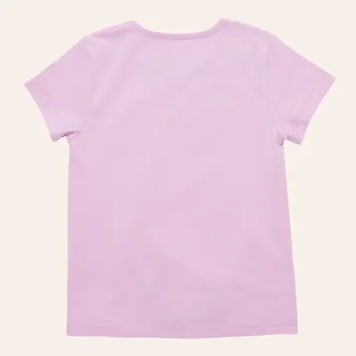 Rockin' C Girls' Orchid Sequin Tie Front Knit Top