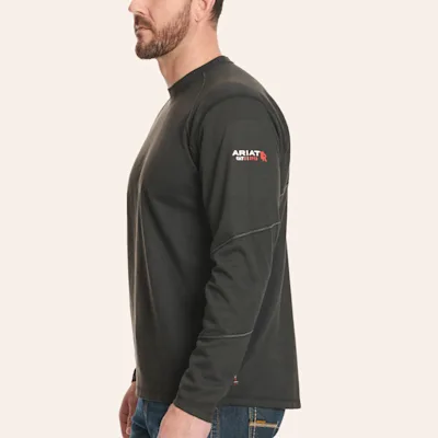 Ariat Men's FR Base Layer Black T-Shirt