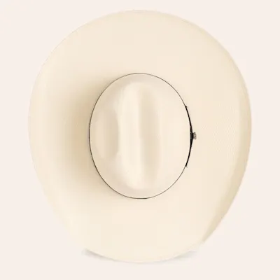 Rafter C Natural Cowtown Vented Straw Cowboy Hat