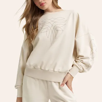 Lainey Wilson x Wrangler Cowboy Sweatshirt