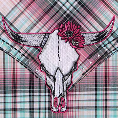 Cowgirl Hardware Girl's Shedua Plaid Western Shirt