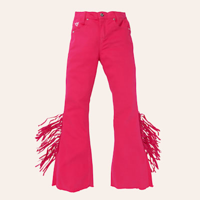 Cowgirl Hardware Girls' Berry Fringe Flare Jeans 2 Cowgirl Hardware Girls' Berry Fringe Flare Jeans