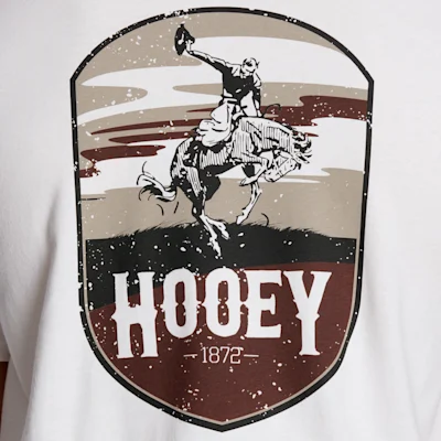 Hooey Men's Cheyenne White Logo Graphic T-Shirt 5 Hooey Men's Cheyenne White Logo Graphic T-Shirt