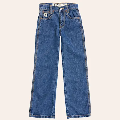 Cinch Boy's Medium Wash Original Fit Straight Leg Jeans (1T-4)