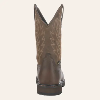 Ariat Men's Groundbreaker Brown MetGuard Square Steel Toe Work Boot