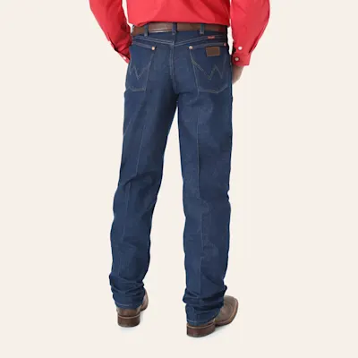 Wrangler Cowboy Cut Rigid Denim Relaxed Fit Jeans