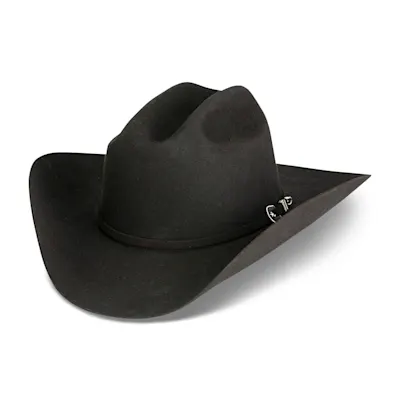 Resistol 6X George Strait City Limits Black Felt Cowboy Hat
