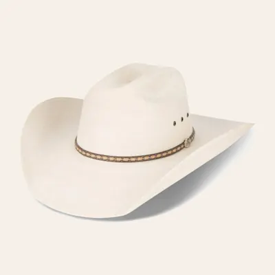 Cavender's Ranch Collection Ivory Palm Ponderosa Cowboy Hat