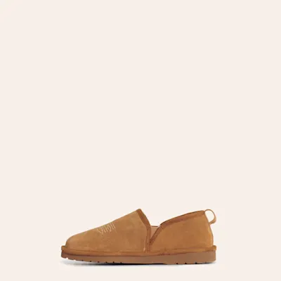 Ariat Men's Brown Sugar Lasso Square Toe Suede Slippers